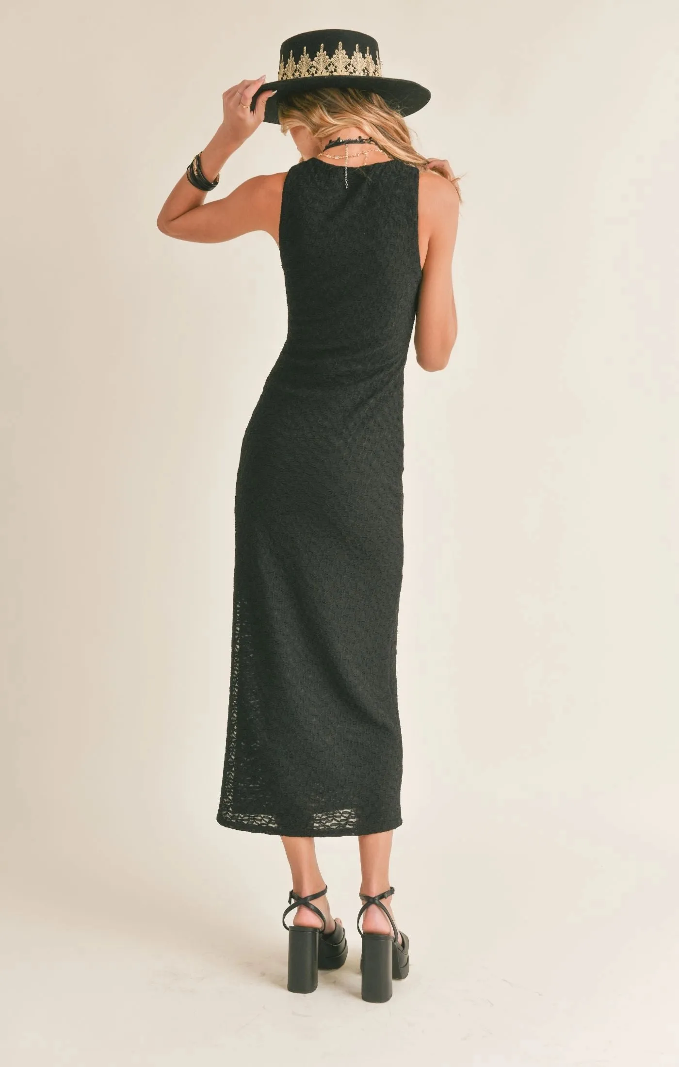 Sadie & Sage No Fuss V Neck Maxi Dress