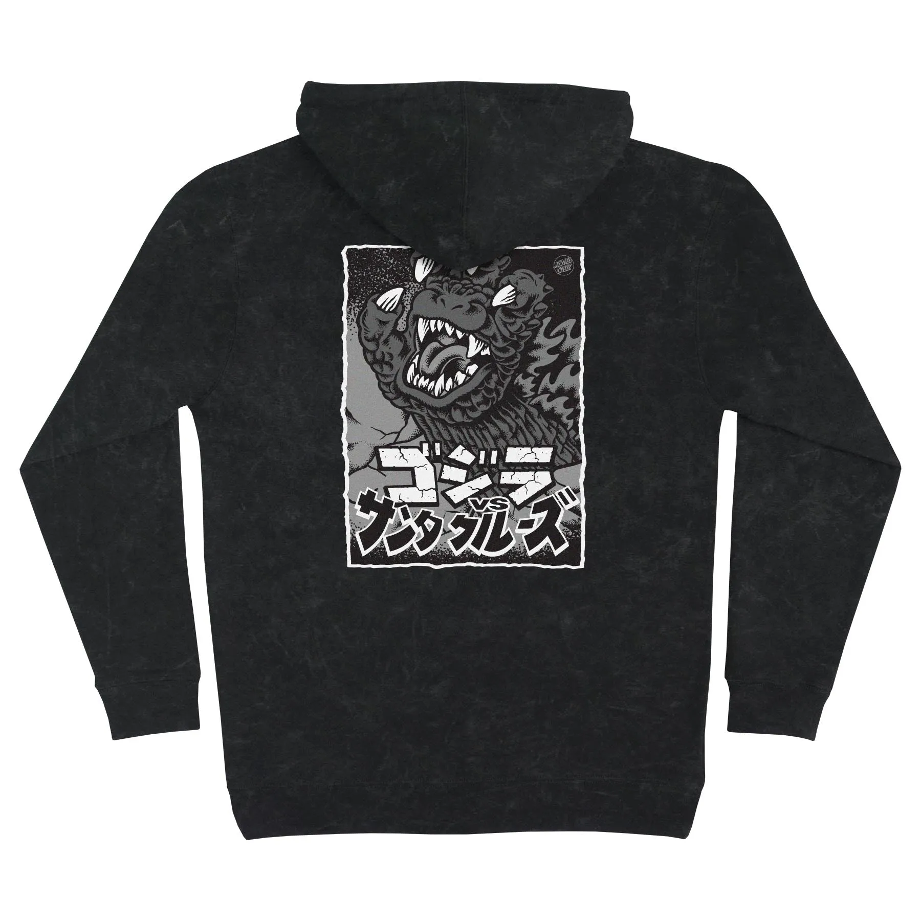 Santa Cruz - x Godzilla Hand Hoodie (Mineral Black)