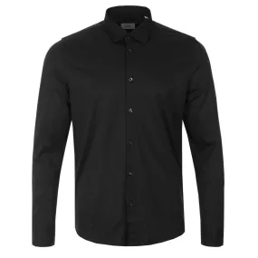 Seinse Basic Stretch Shirt in Black