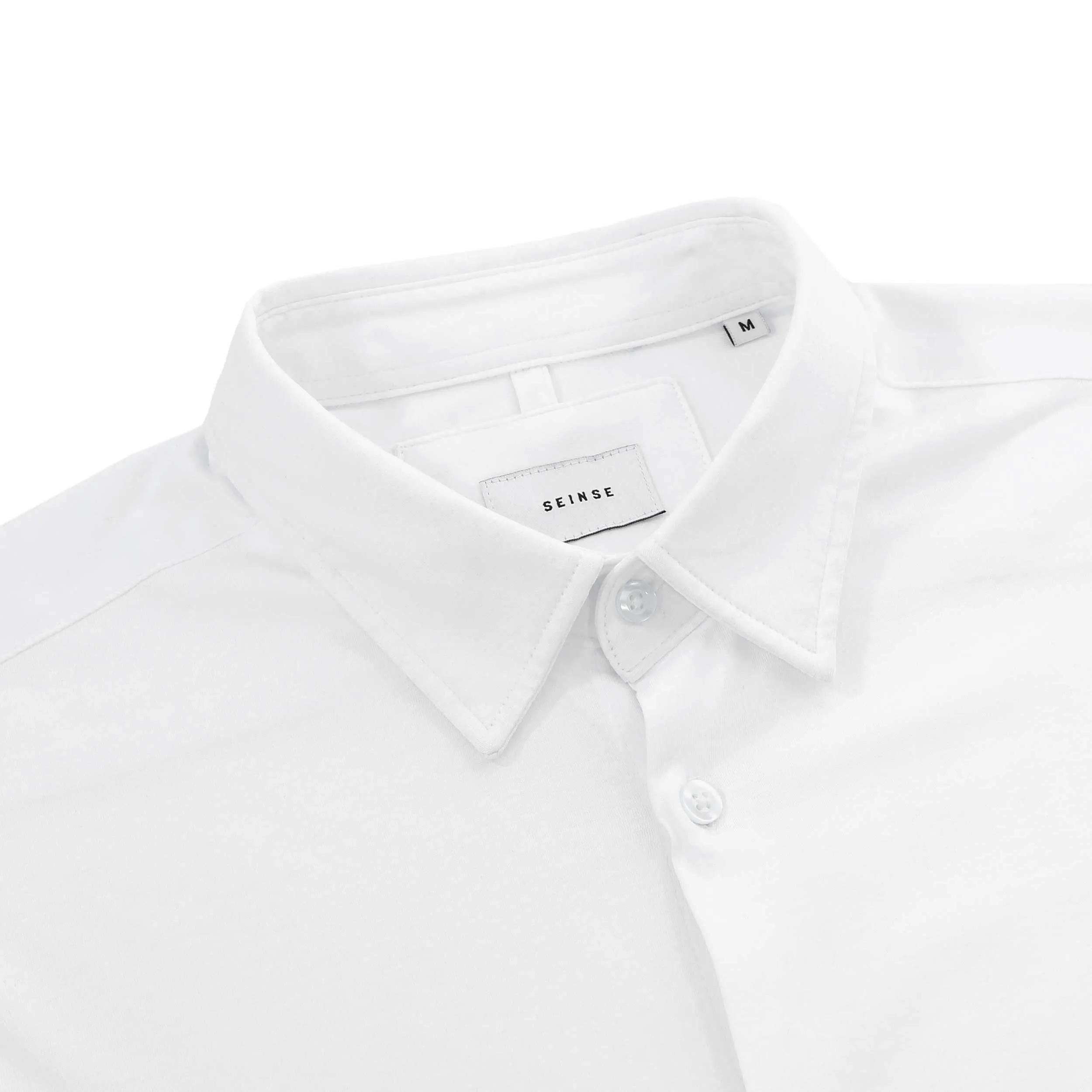 Seinse Basic Stretch Shirt in White