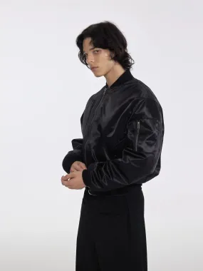 Short bomber jacket