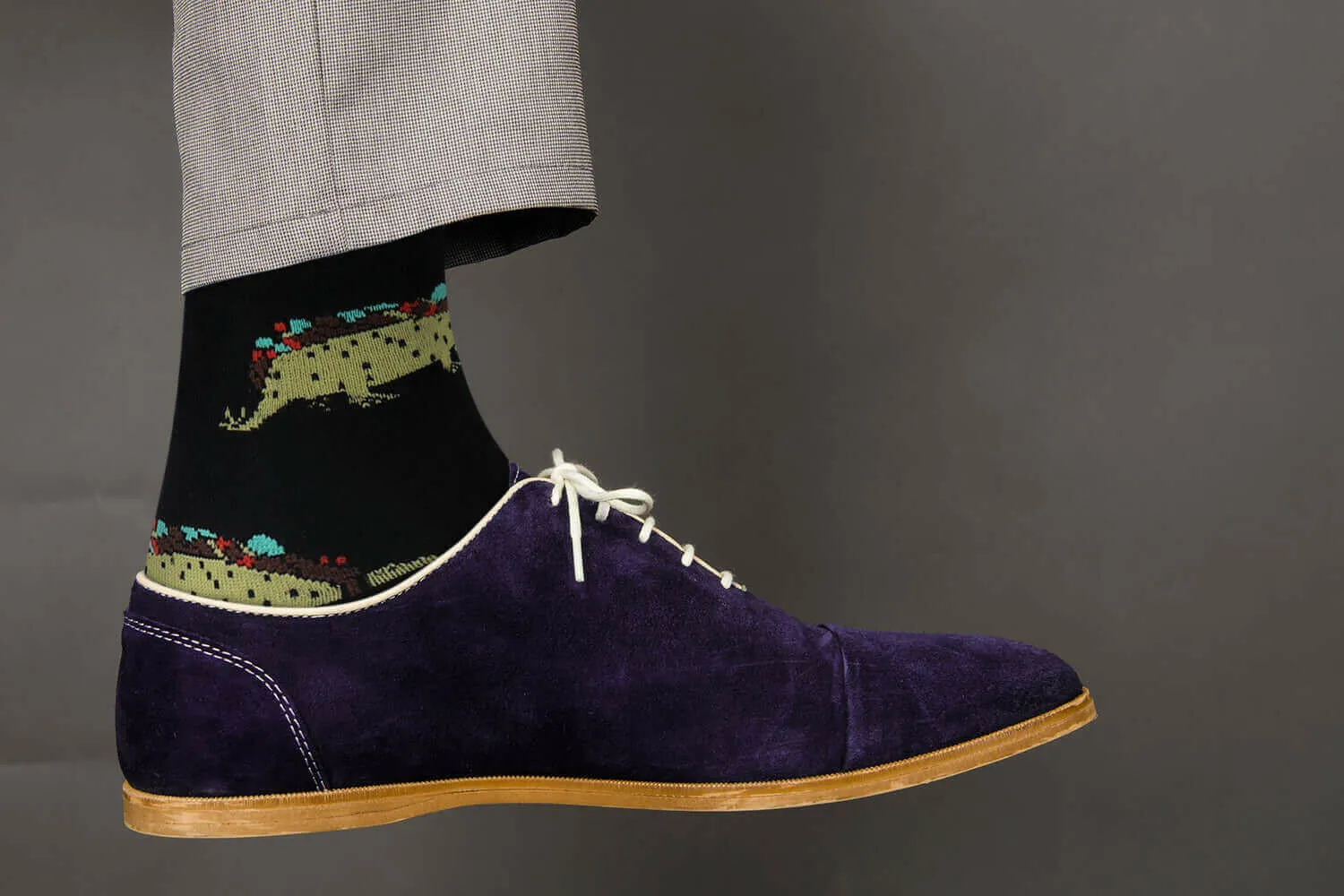 Sick Socks – Tacosaurus – Exotic Animals Casual Dress Socks