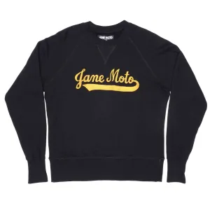 Silk Chainstitched crew neck sweatshirt