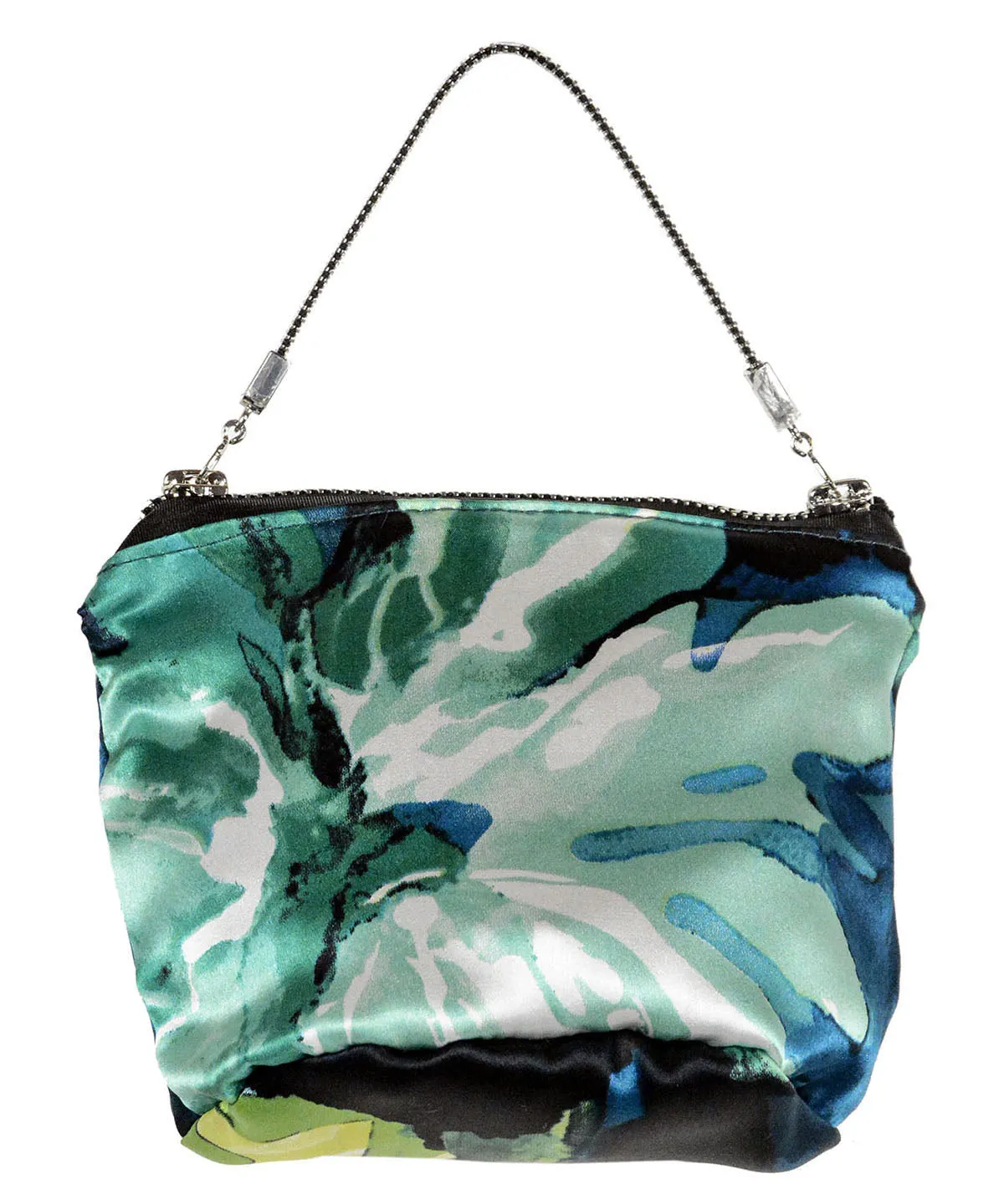 Silk Gift Set - Euro Scarf and Ibiza Bag in Calypso Fiesta