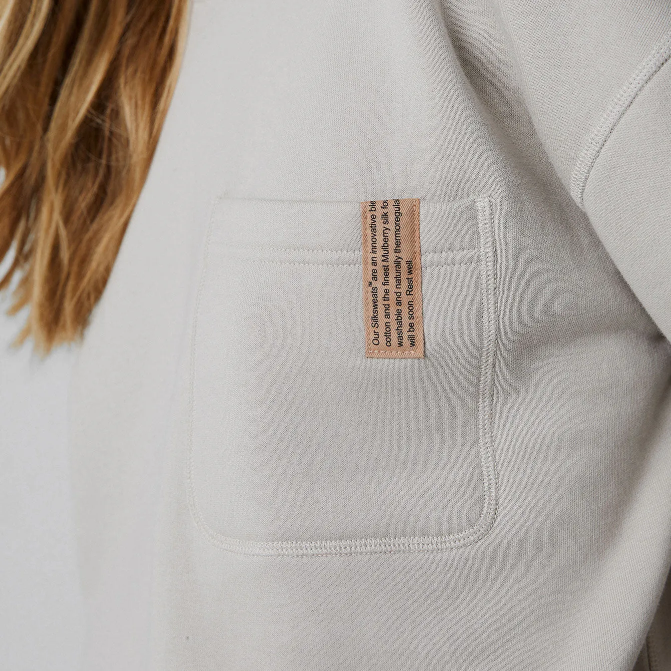 Silksweats™ Reversible Pocket Sweatshirt