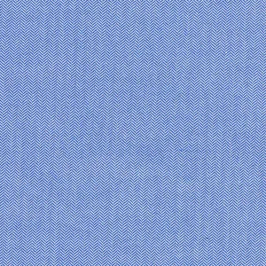 Solid Mid Blue Narrow Herringbone Classic Custom Shirt 100c 100/2*100/2 Sar044a