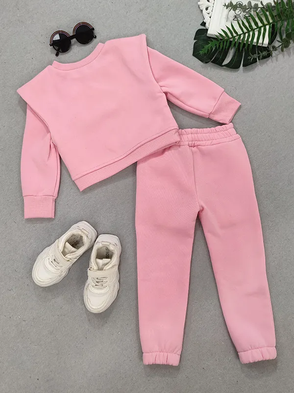 Something Sweet Pink Jogger Set