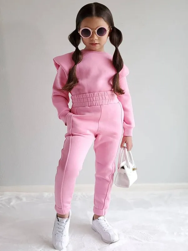 Something Sweet Pink Jogger Set