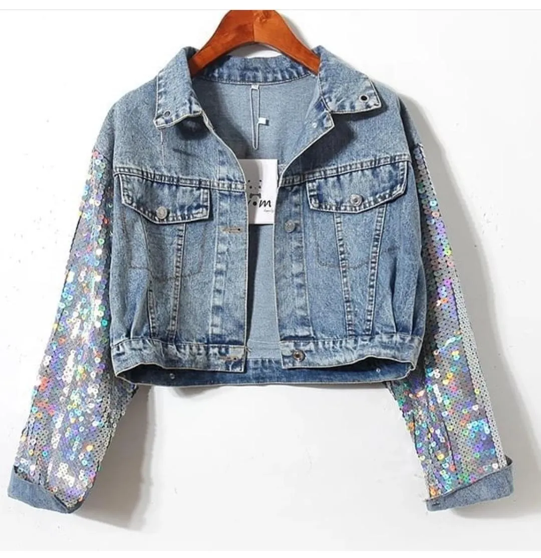 Statement Sequined Unicorn Jacket