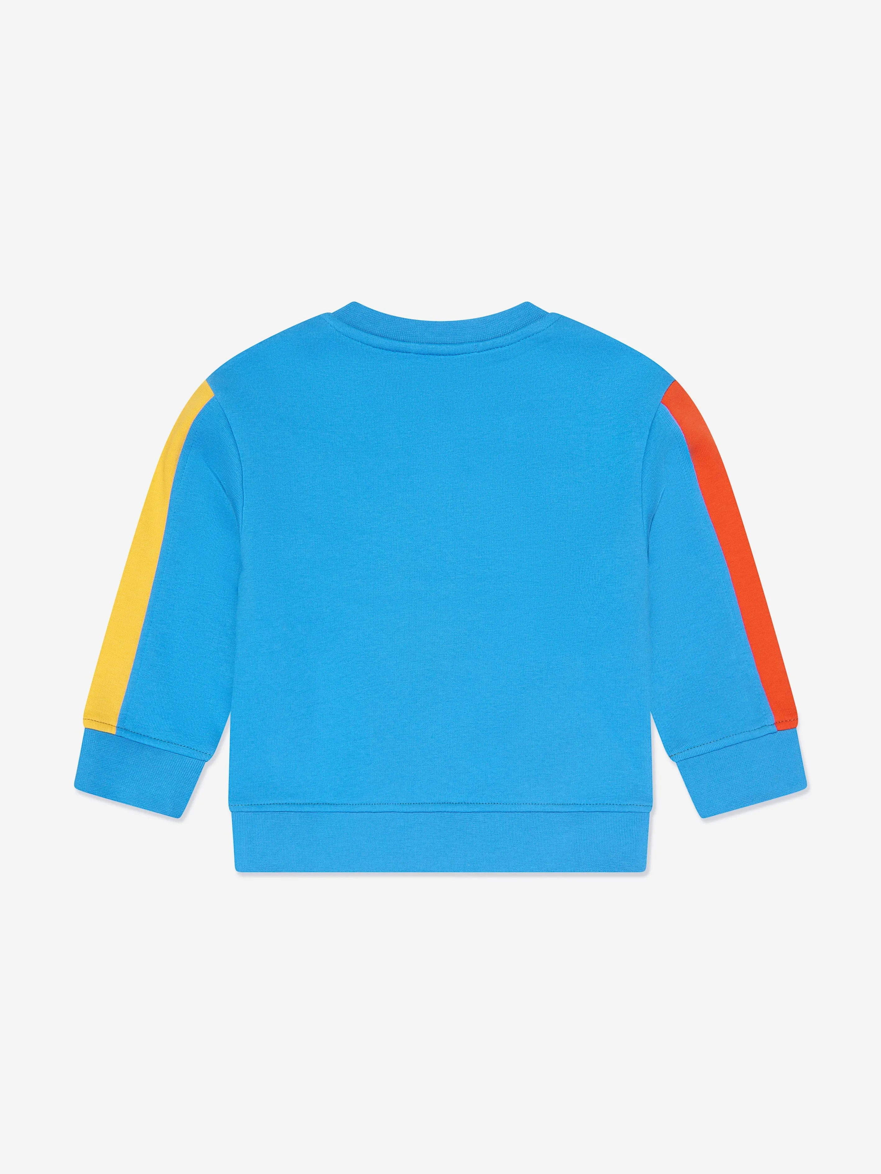 Stella McCartney Boys Logo Sweatshirt in Green