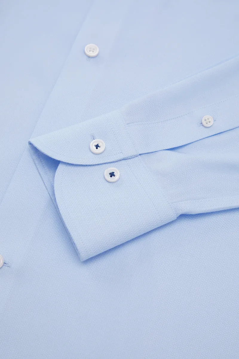 Supreme Cotton-Silk Dress Shirt | Light Blue 1459DK