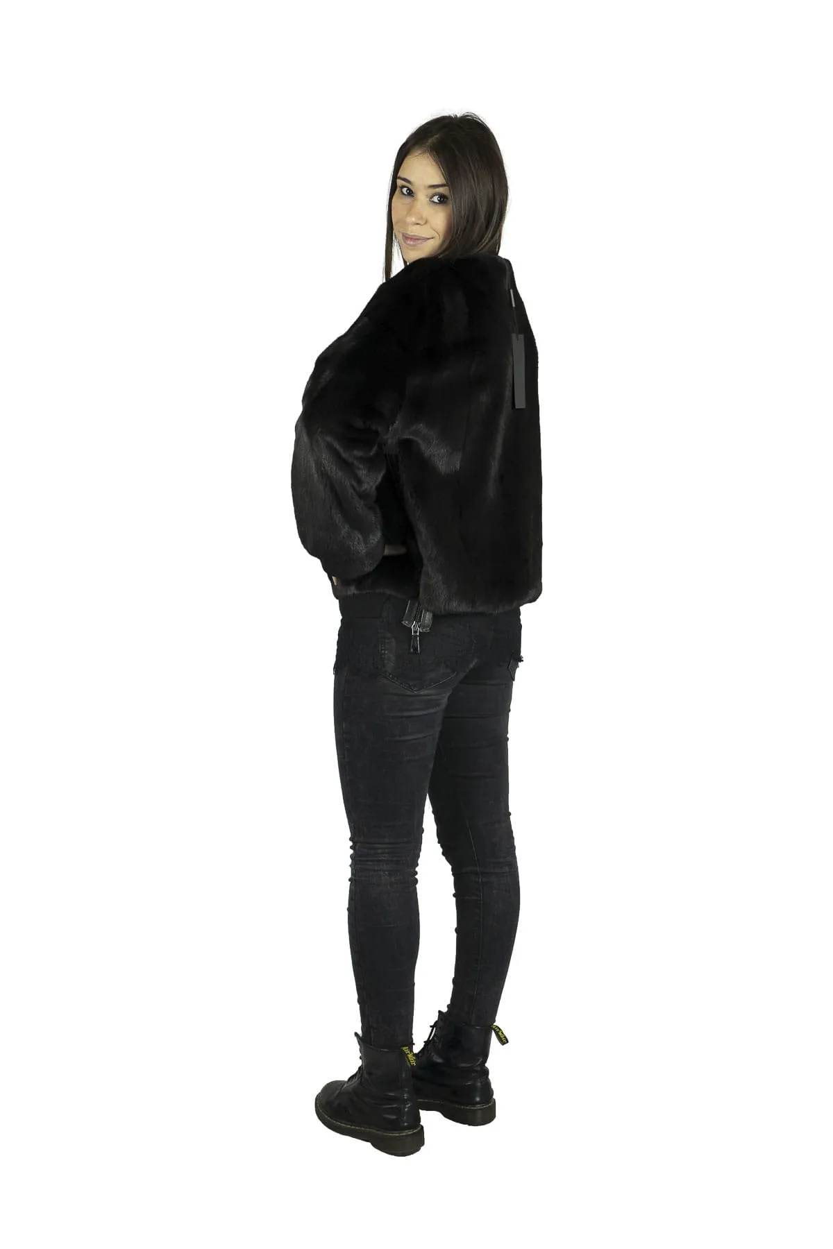 Sweatshirt in mink Black