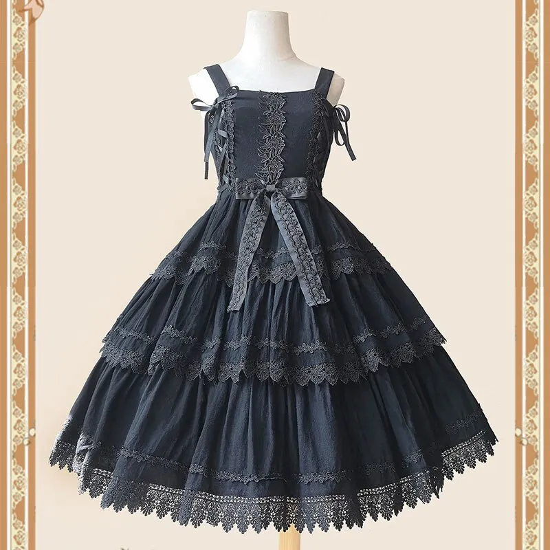 Sweet Layered Lolita JSK Dress Classic Party Dress by Infanta