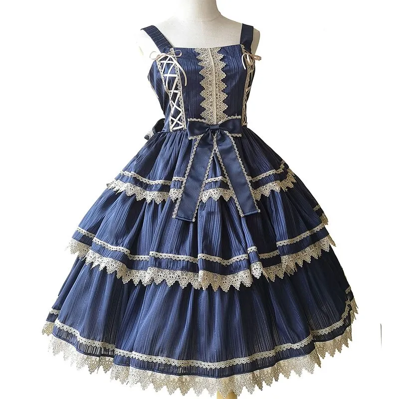 Sweet Layered Lolita JSK Dress Classic Party Dress by Infanta