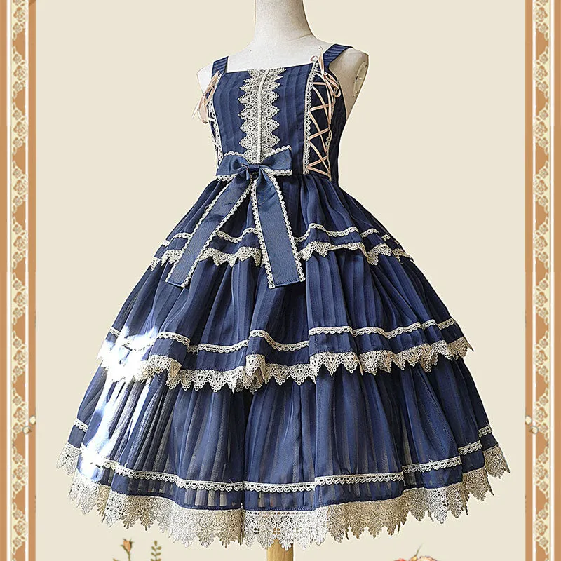 Sweet Layered Lolita JSK Dress Classic Party Dress by Infanta