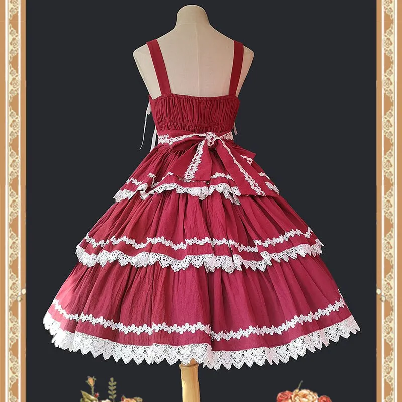 Sweet Layered Lolita JSK Dress Classic Party Dress by Infanta