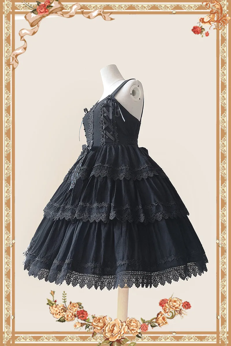 Sweet Layered Lolita JSK Dress Classic Party Dress by Infanta