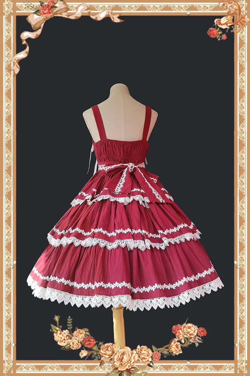 Sweet Layered Lolita JSK Dress Classic Party Dress by Infanta