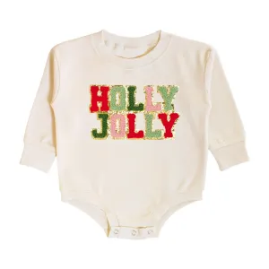 Sweet Wink Infant HOLLY JOLLY Patch Holiday L/S Snap Bodysuit