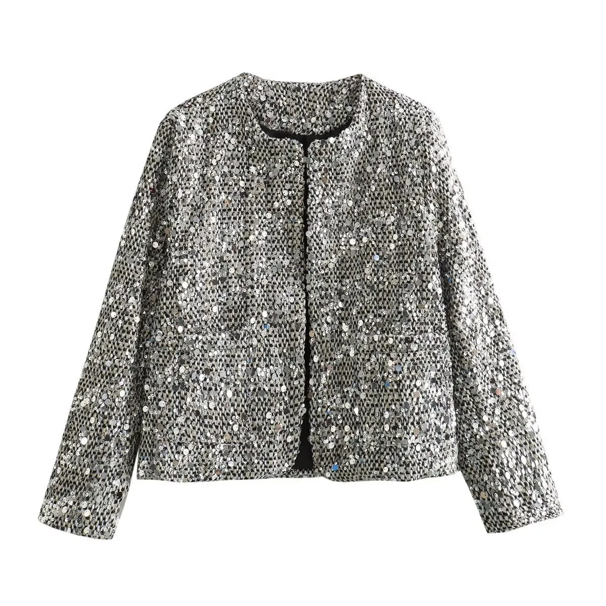 Tabitha Short Sequined Jacket