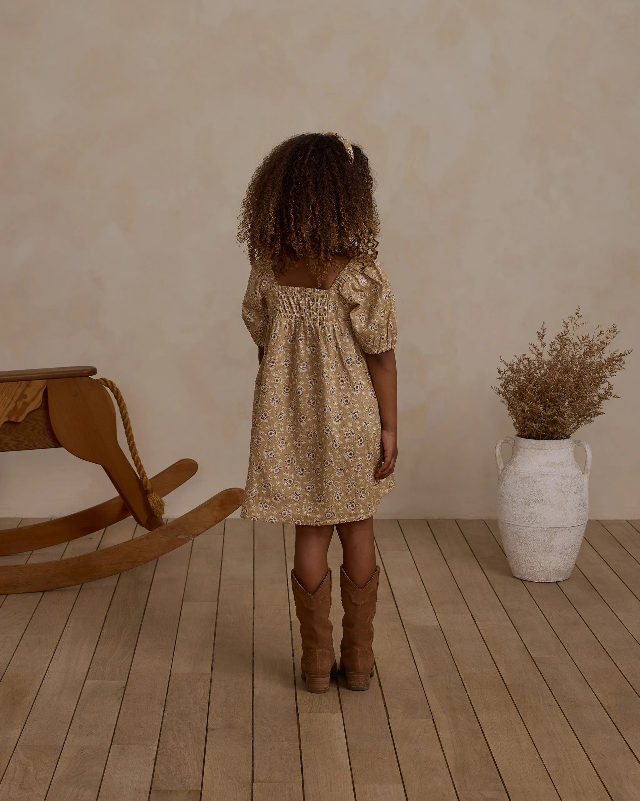 The Cassidy Dress by Rylee   Cru - Golden Fields - BABY