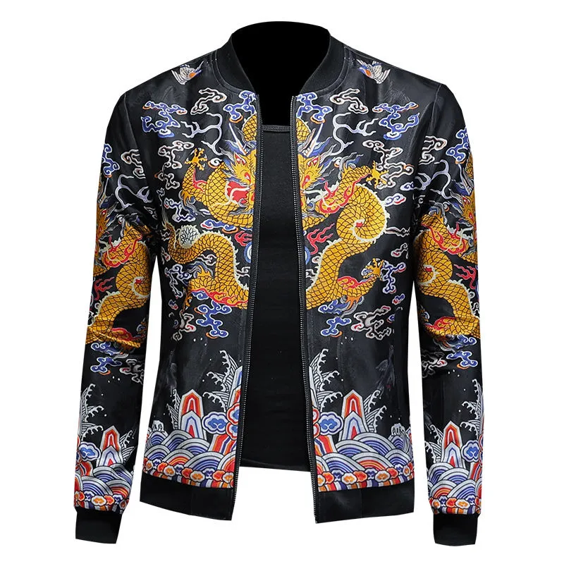 The Man In Chinese Bomber Jackets