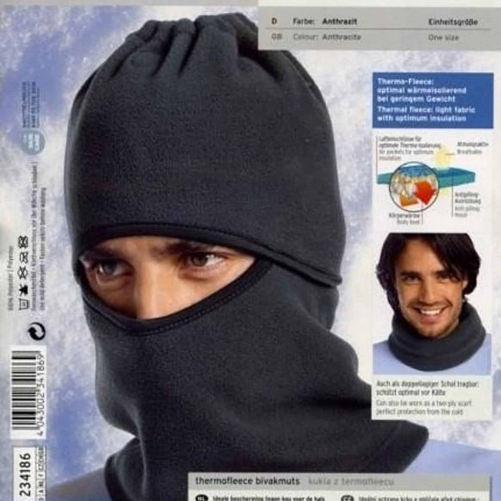 THERMAL FLEECE BALACLAVA MASK 5 PACK