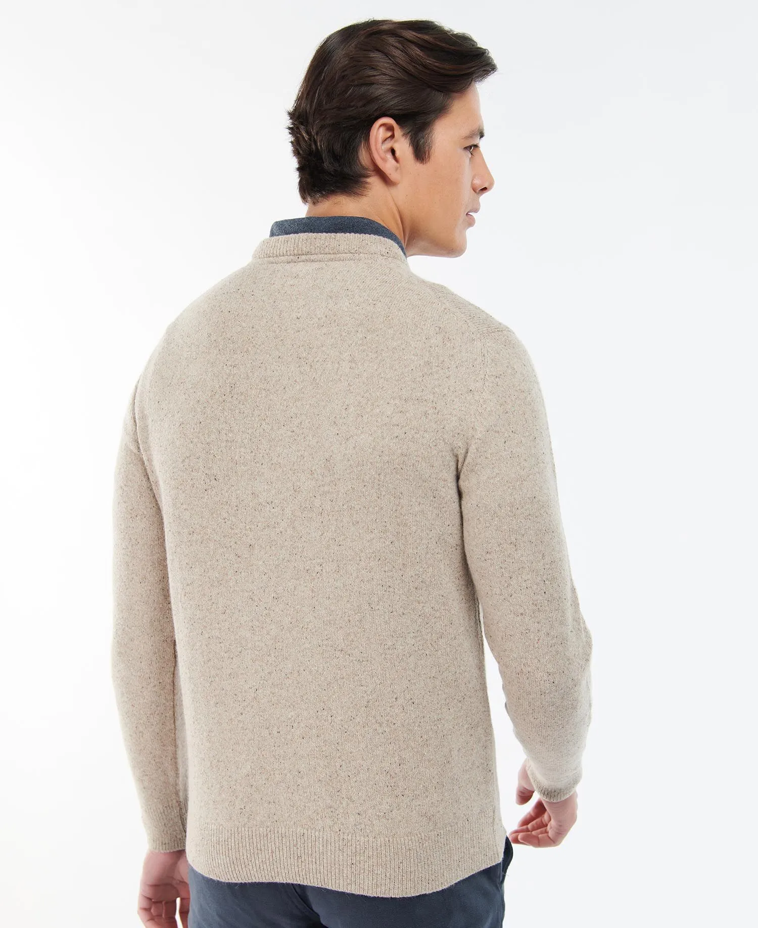 Tisbury Crew Neck Sweater - Stone