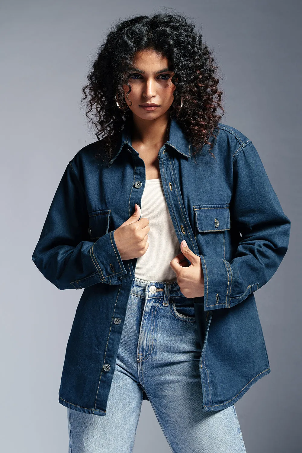 Urban Blue Women's Denim Jacket