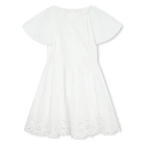 White Mini Me Stars Dress