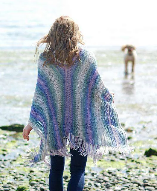 Wispy Poncho by Karin Skacel