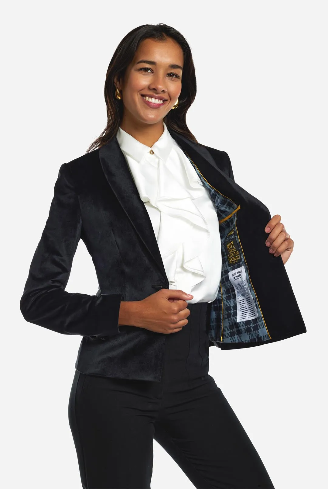 Womens Dinner Jacket - Black