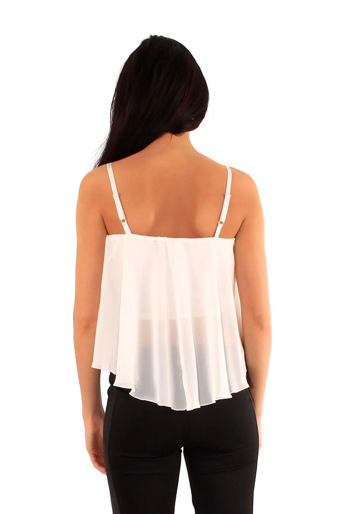 Womens Sleeveless Vest Tank Top