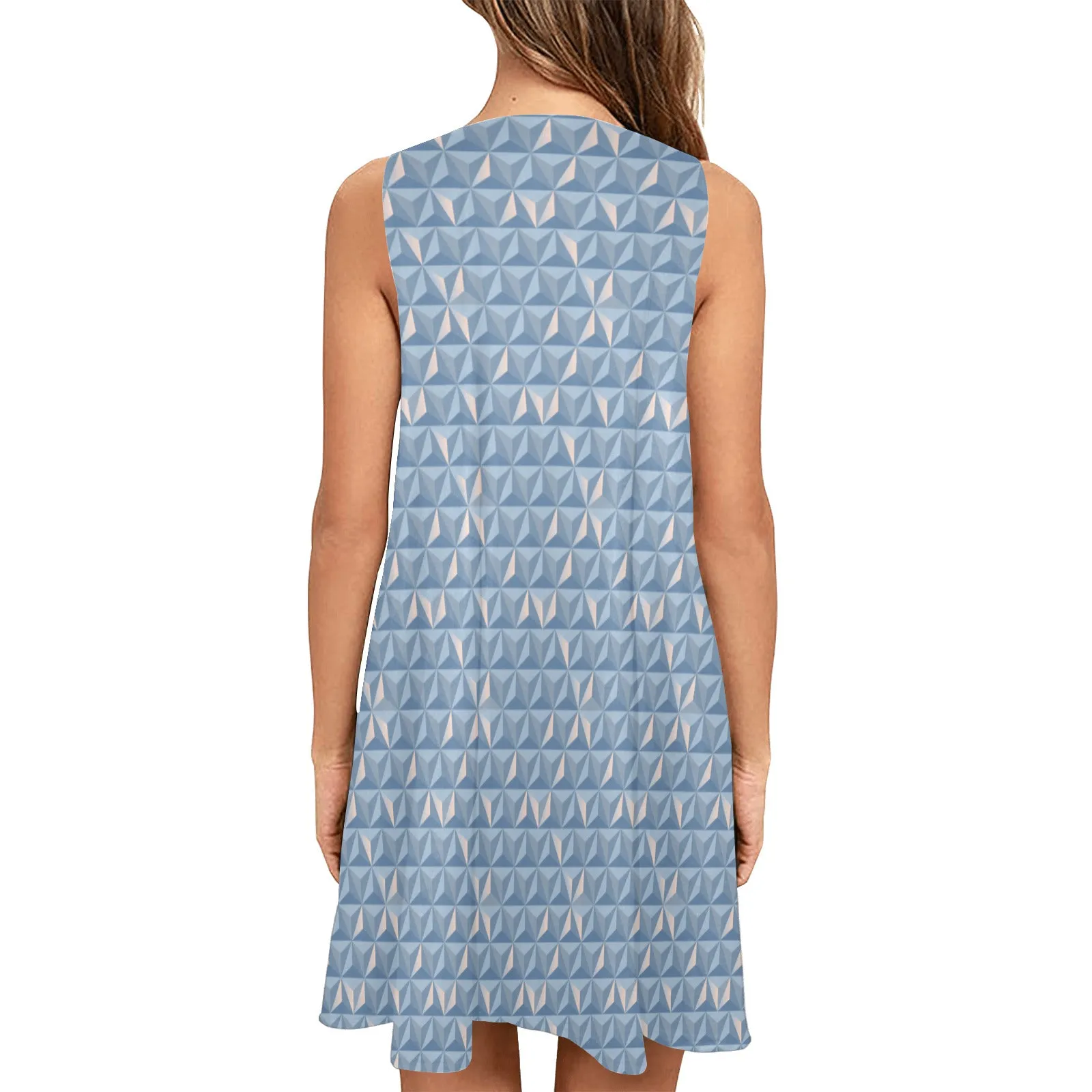 World Traveler Sleeveless A-Line Pocket Dress