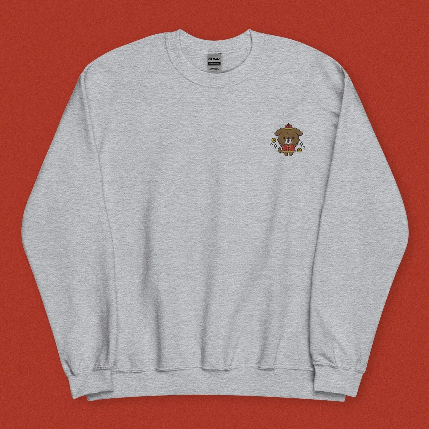 Year of the Dog Embroidered Sweatshirt