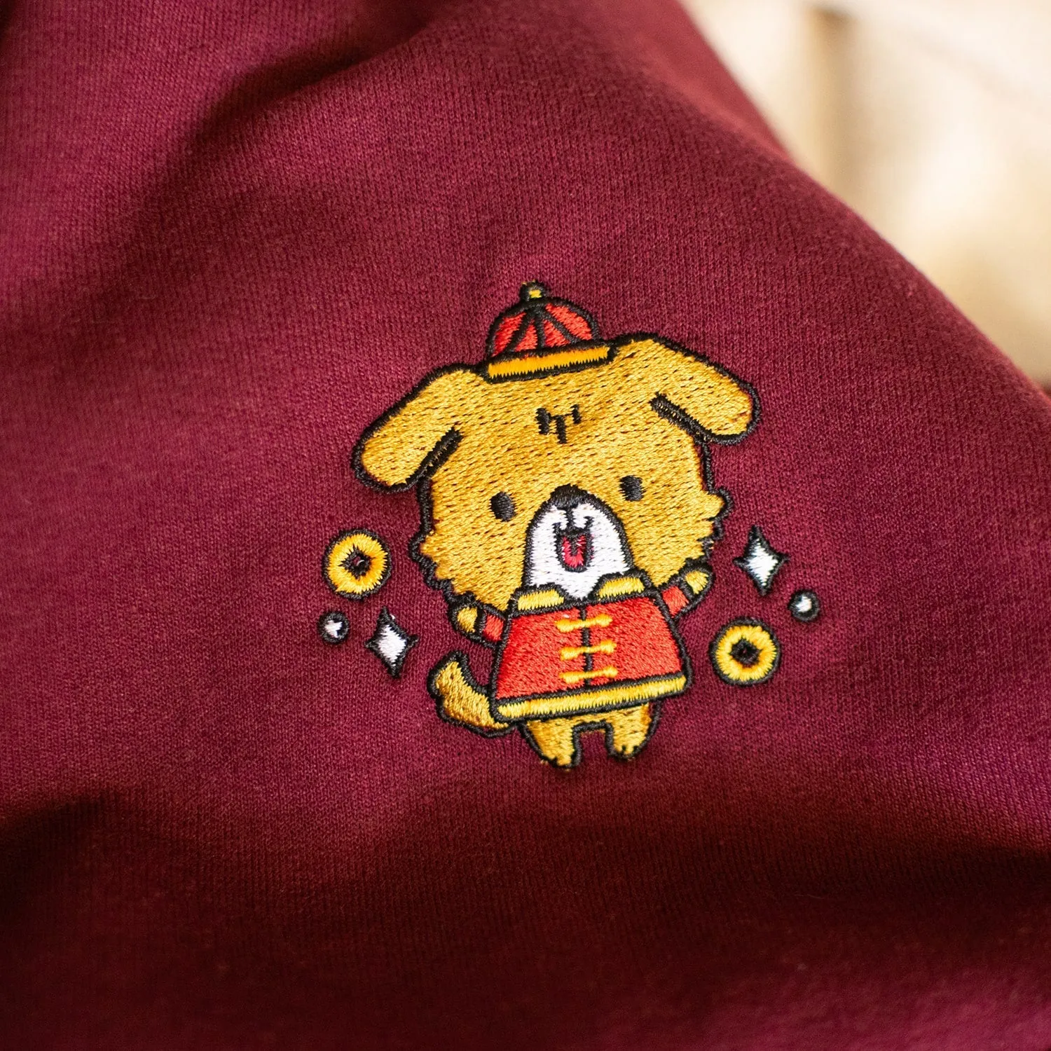 Year of the Dog Embroidered Sweatshirt