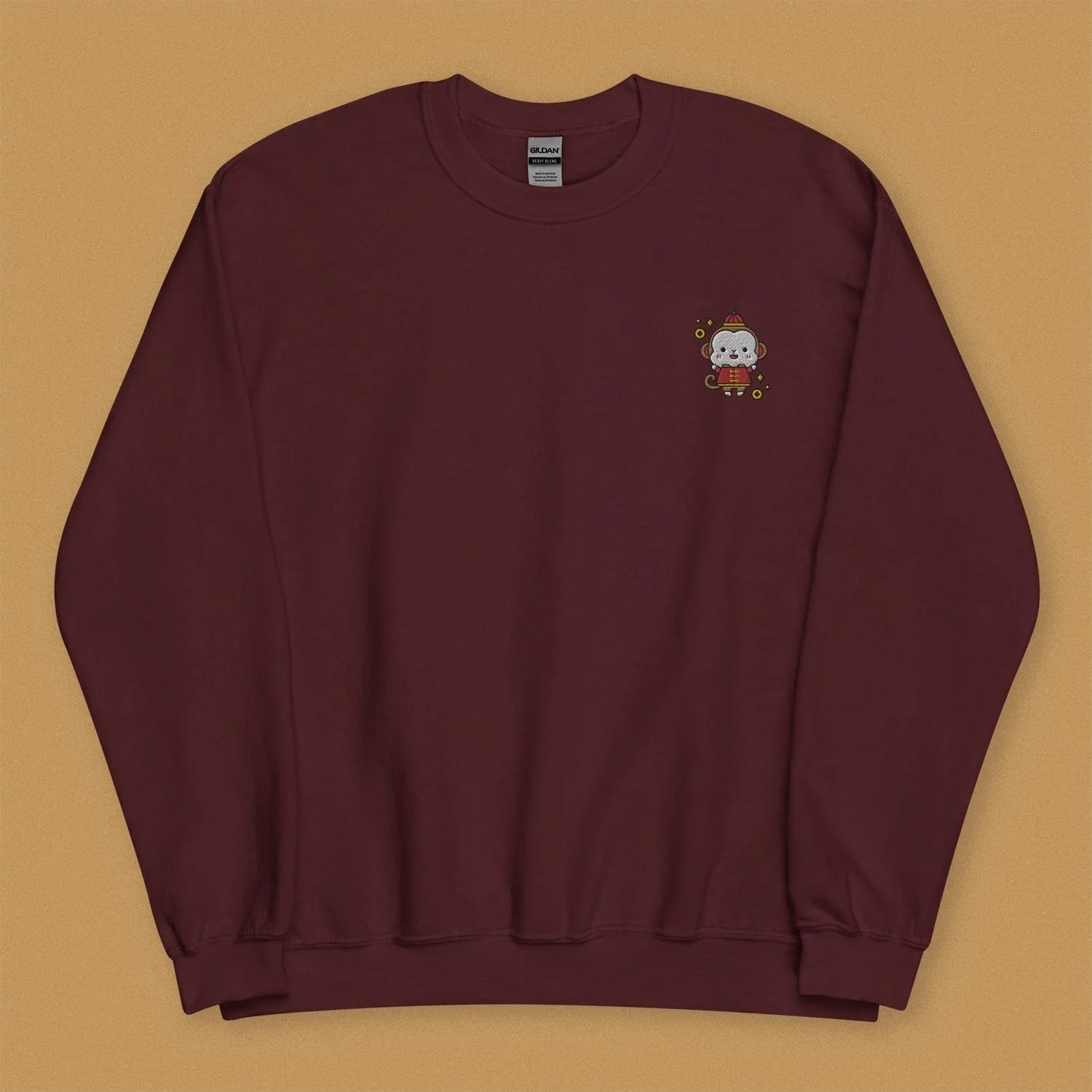 Year of the Monkey Embroidered Sweatshirt