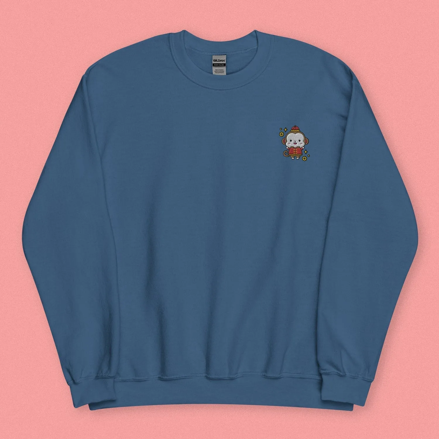 Year of the Monkey Embroidered Sweatshirt