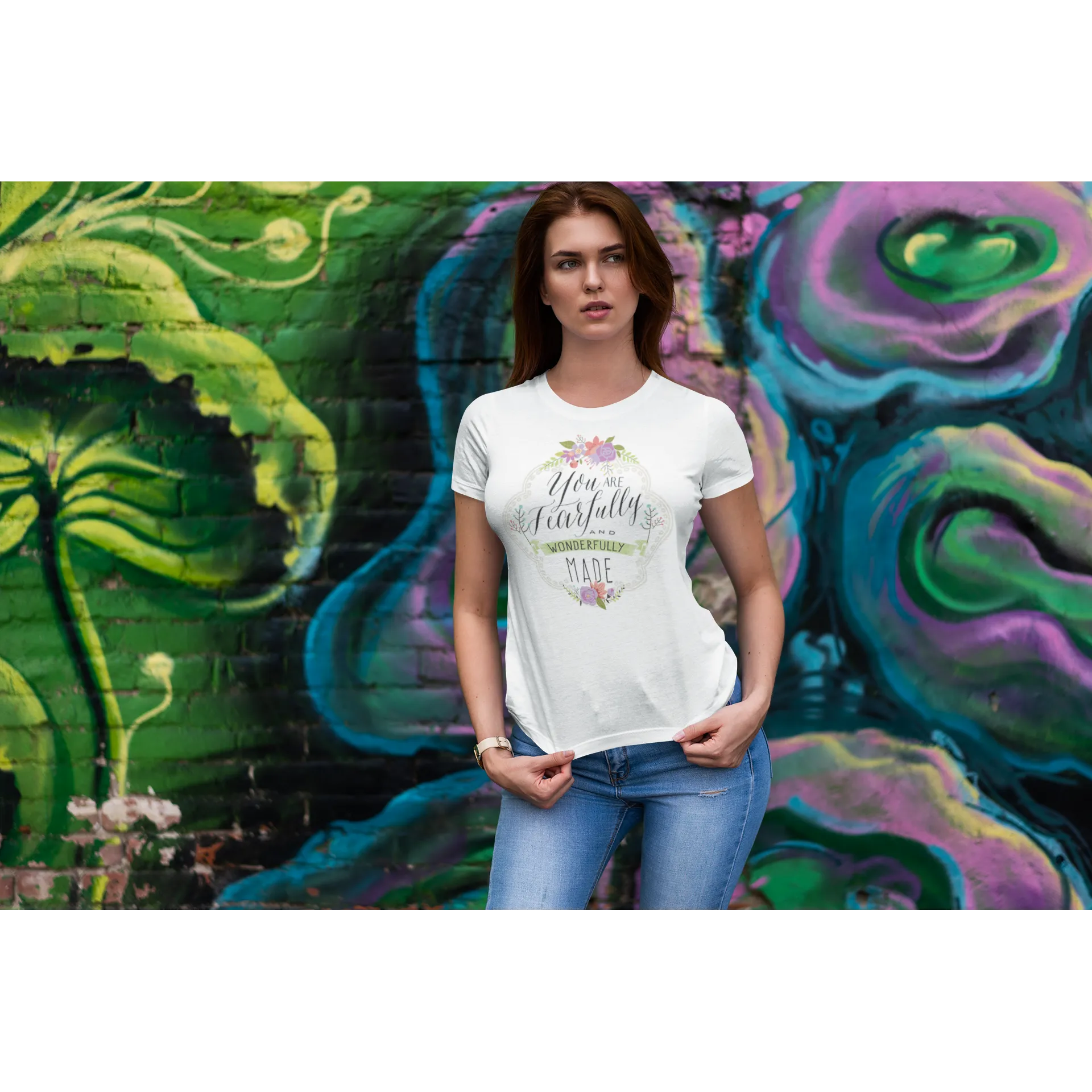 You Are Fearfully and Wonderfully Made Custom T-Shirt